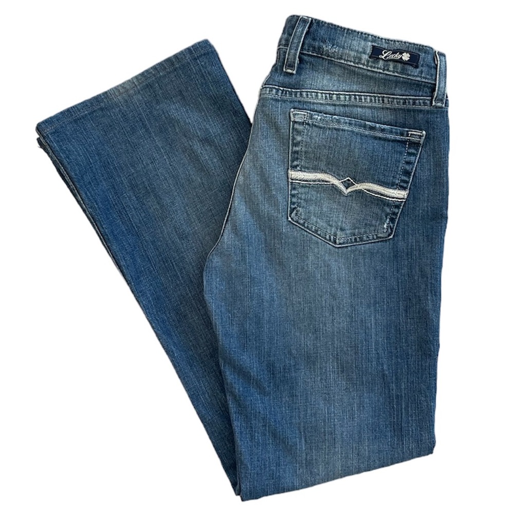 LUCKY BRAND Bartlett Sweet N Low Woman’s Denim Boot Cut Jeans Size 6/28